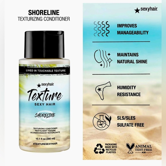Shoreline Texturizing Shampoo & Conditioner. Brand New. - Picture 2 of 9